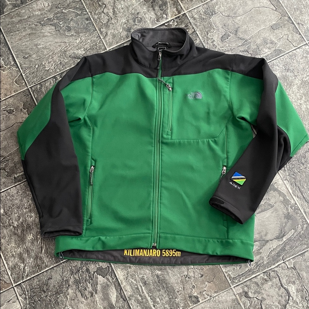 NORTH FACE LIMITED EDITION 7 SUMMITS PROJECT Apex Bionic Softshell Zip Jacket XL